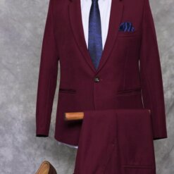 BỘ VEST ĐỎ RƯỢU